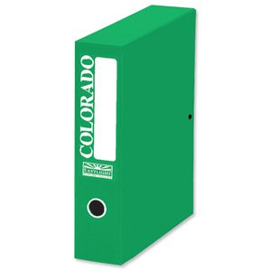 Rexel - Colorado Project File Holder Box 5 Pieces - Green