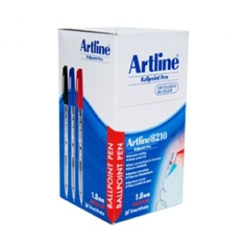 Art Line - Ballpoint pen, red, 1 ml, box of 50 pens
