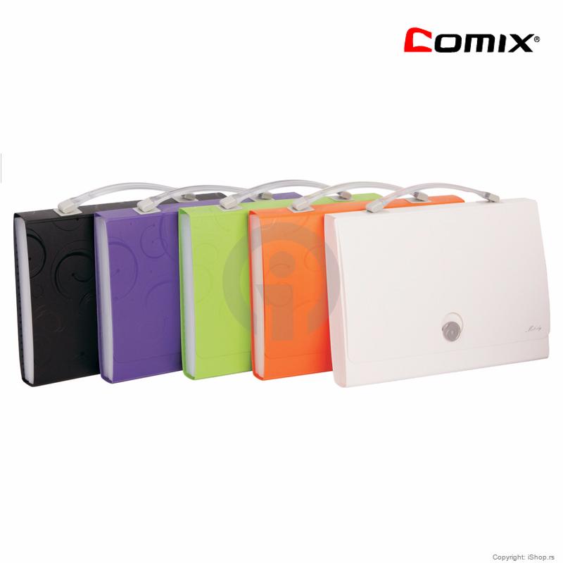 Comex - 13-pocket short portfolio with handle
