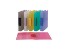 Comex - 2 ring binder, A5, transparent colored cover, 25 mm