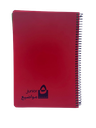 Basil Brothers - Wire notebook, 5 subjects, 70 gm, 120 sheets, 17*24 cm, JUNIOR