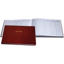 Basil Brothers - small bound letter receipt notebook - 100 sheets
