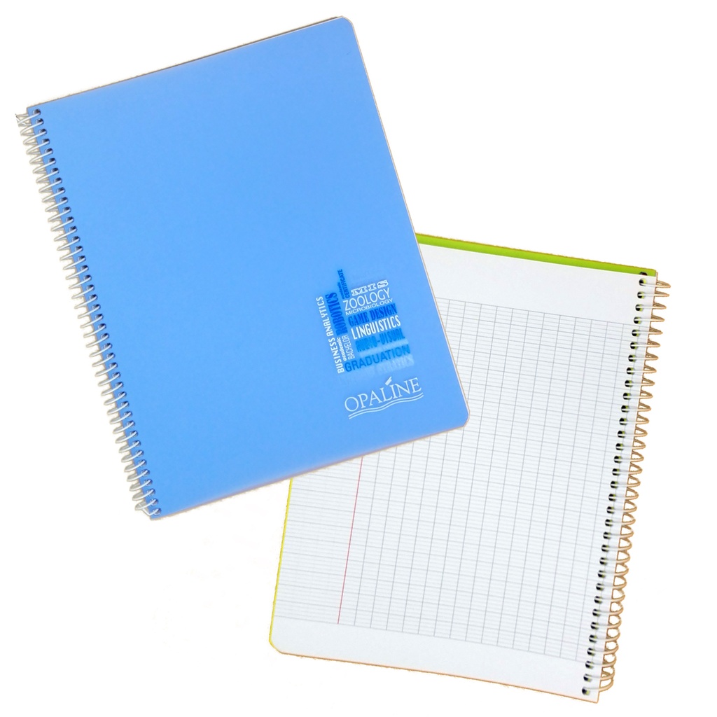 Opaline - Rosso A5 square notebook, 72 sheets
