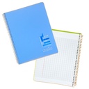 Opaline - Rosso A5 square notebook, 72 sheets