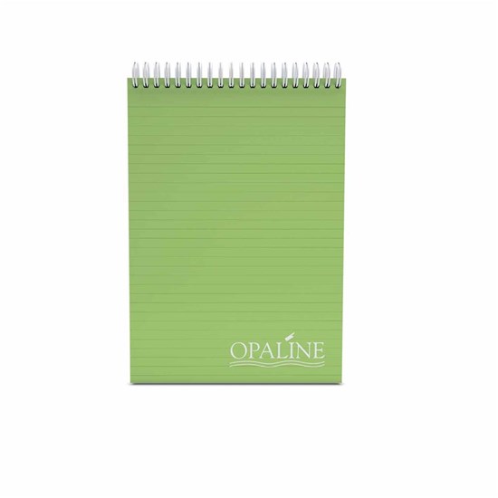 Opaline - Wire Lined Notebook, 96 Sheets, 28.1*21 cm