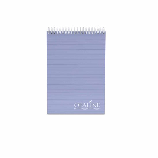 Opaline - Wire Lined Notebook 96 Sheets 24.5 * 16.7 cm