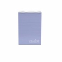 Opaline - Wire Lined Notebook 96 Sheets 24.5 * 16.7 cm