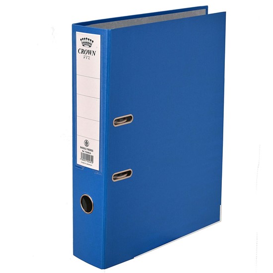 Basil Brothers - Classor Crown Blue Plastic File - 8 cm
