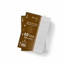 باسيل اخوان - ورق كلاسور60غرام - 50 ورقة- مقاس A5 - مسطر