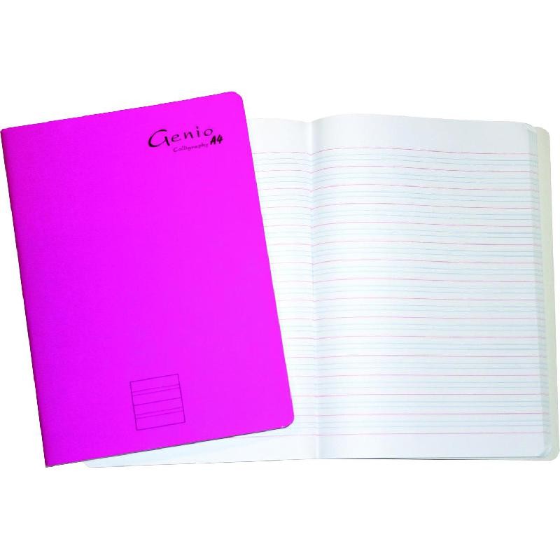 Basil Brothers - Brio English notebook, paper cover, 48 sheets, A4 staples