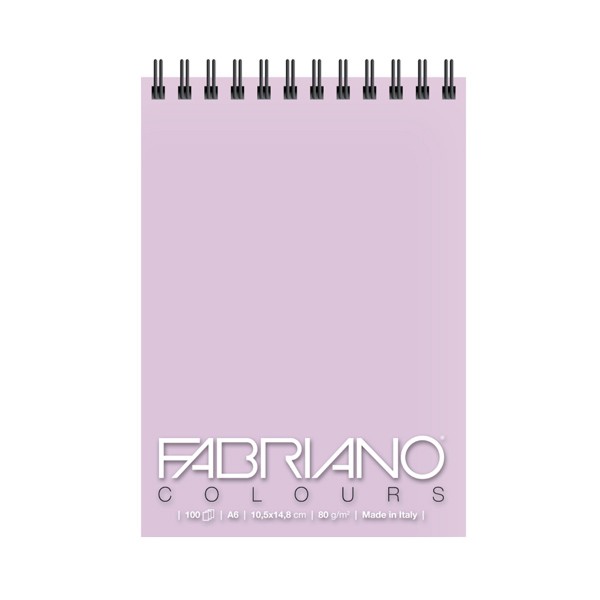 Fabriano - Abu Silk notebook 80 grams - light purple - 100 sheets