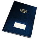 Basil Brothers - Commercial plastic office notebook, 3 columns - 96 sheets - B5 size