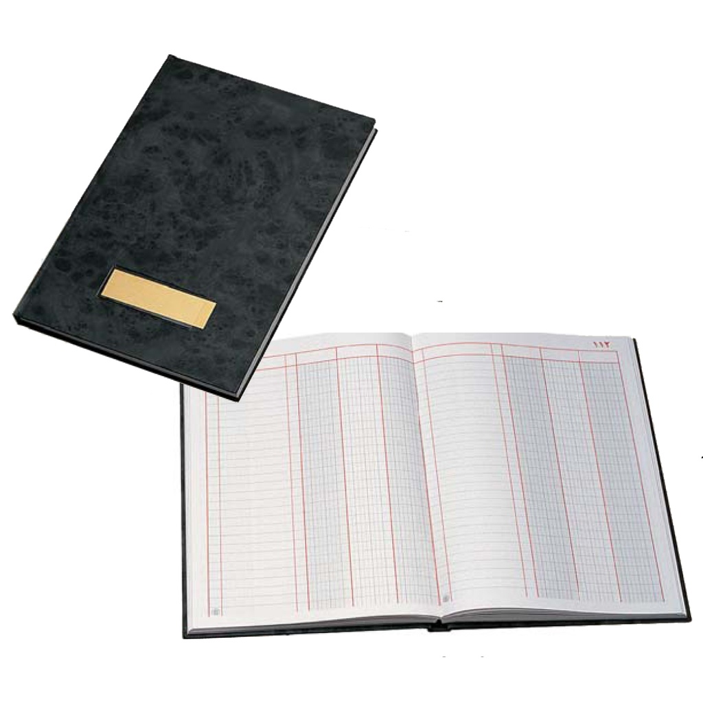 Basil Brothers - Office notebook, 100 sheets, 3 squares, numbered, bound