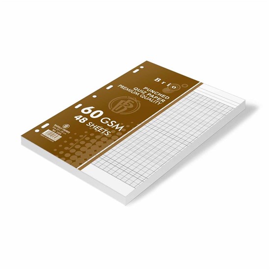 Basil Brothers - BRIO Double Square Class Paper (French), 48 sheets, 60 grams