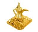 Dallah serving set, 5 pieces, gold