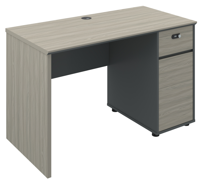 A desk with a simple design suitable for home and office