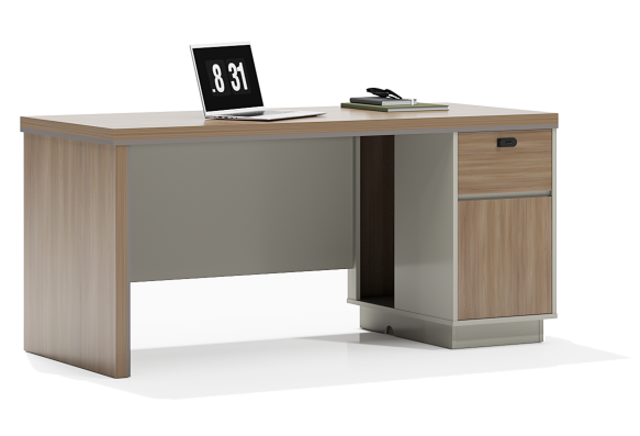 A desk with a simple design suitable for home and office