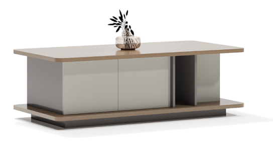 Tea table with a distinctive and modern design