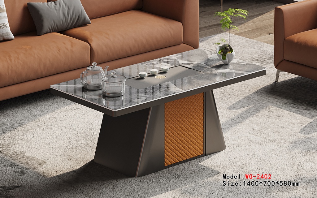 Chinese tea table with all electrical accessories