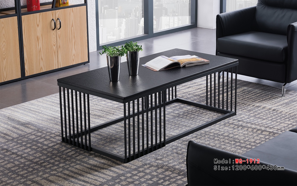 Marble tea table with beautiful metal base