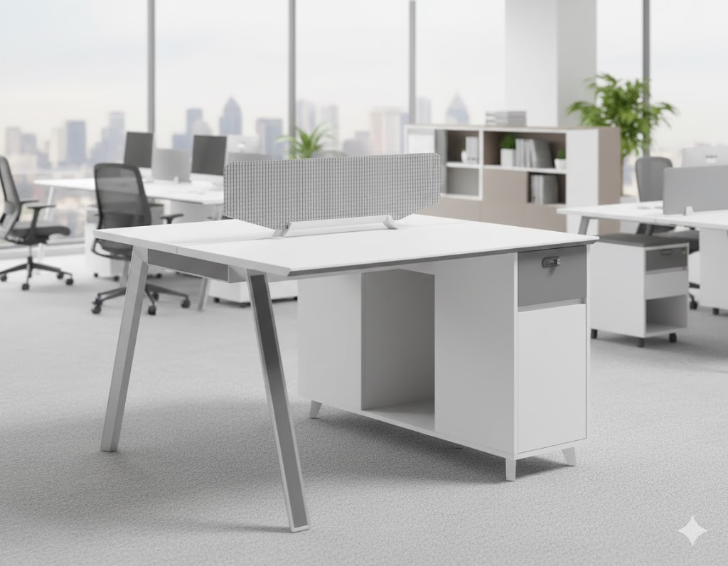 A white and gray teamwork platform