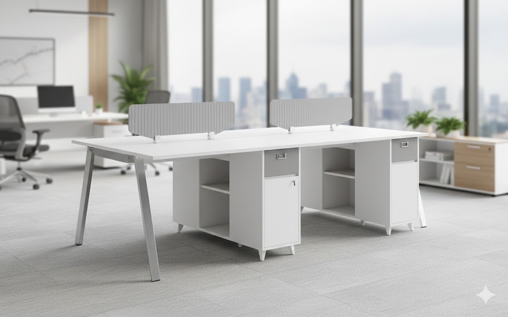 A white and gray teamwork platform