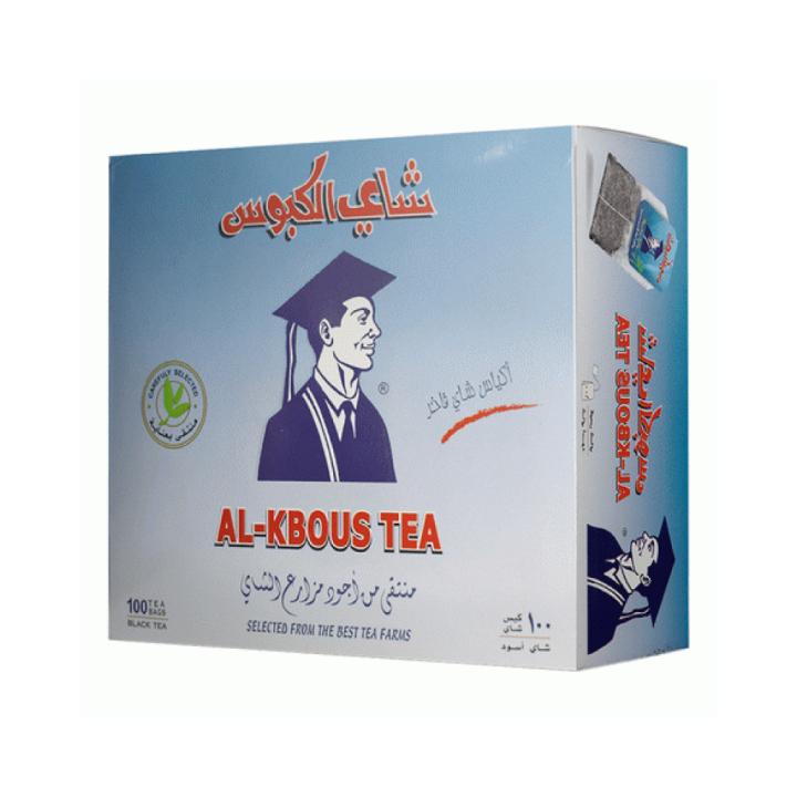 Al-Kbous Black Tea Bags - 100 Bags