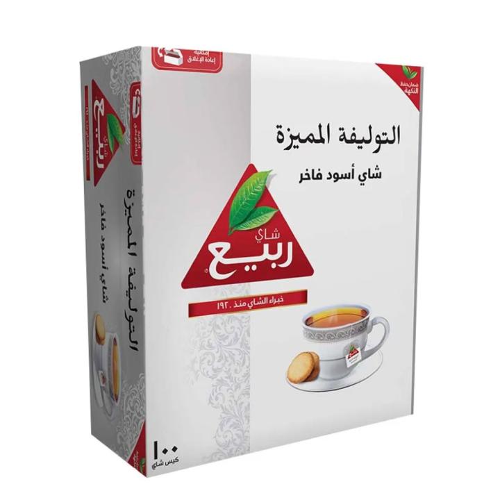 ربيع التوليفة المميزة شاي أسود - 100 كيس