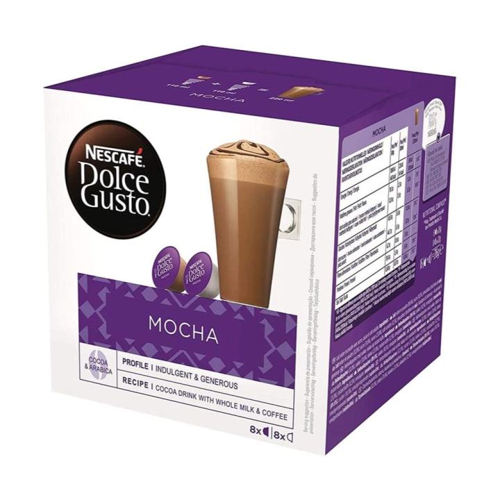 Nescafe Dolce Gusto Mocha coffee capsules - imported