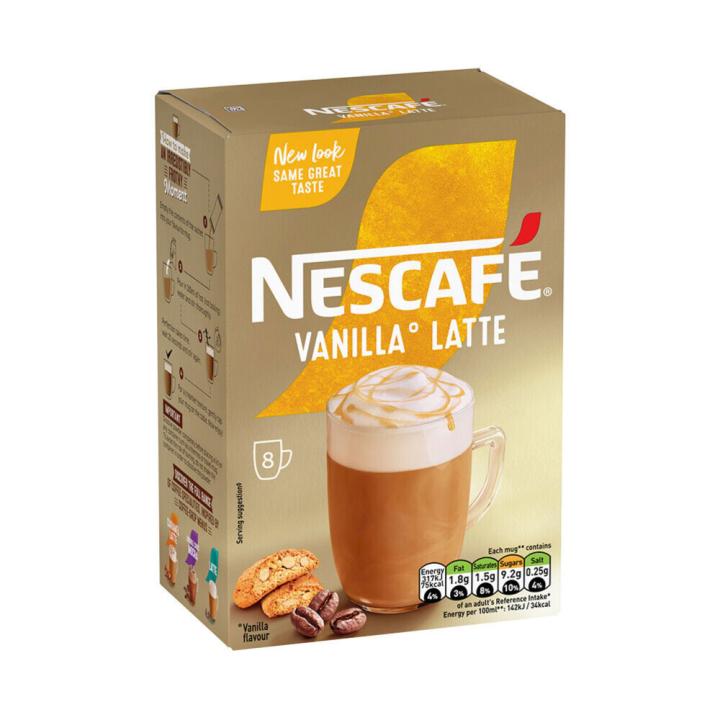 Nescafe Vanilla Latte - 7 bags - imported