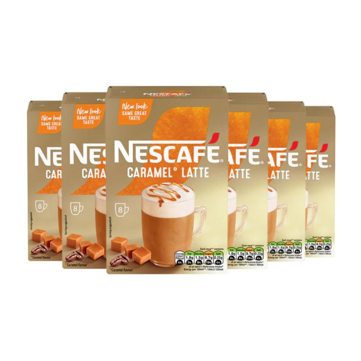 Nescafe Caramel Latte - 7 bags - imported