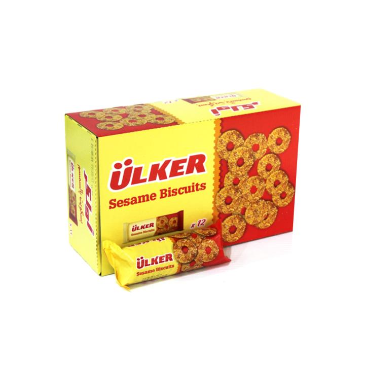اولكر بسكويت بالسمسم 58 جم - عبوة 12 حبة
