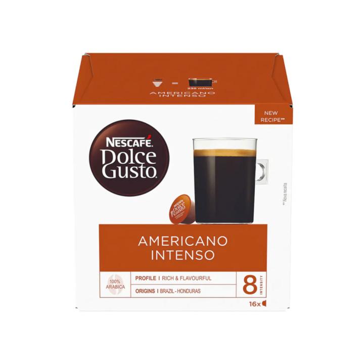 Nescafe Dolce Gusto Americano Intenso coffee capsules - imported