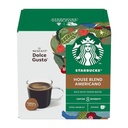 Starbucks Americano coffee capsules - House Blend - compatible with Dolce Gusto machines - imported
