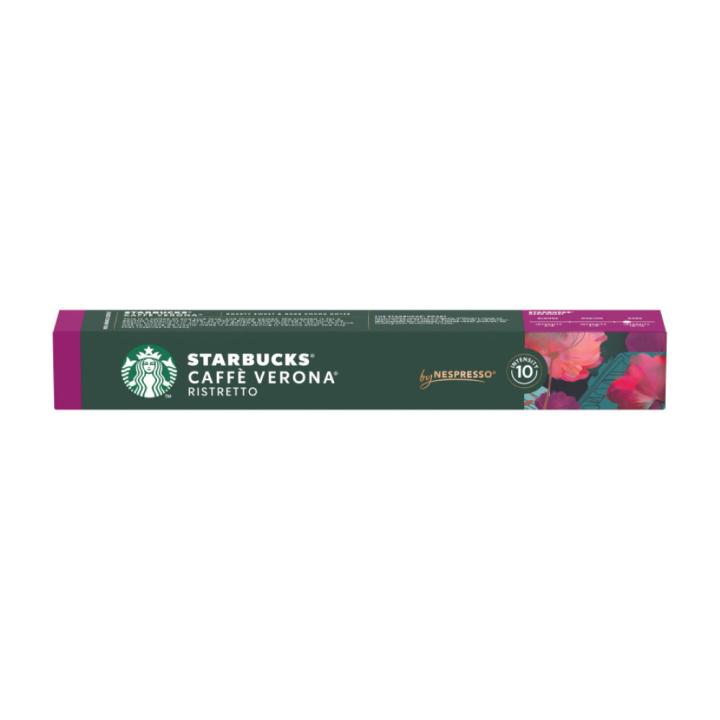 Starbucks Verona coffee capsules - compatible with Nespresso machines - 10 capsules - imported