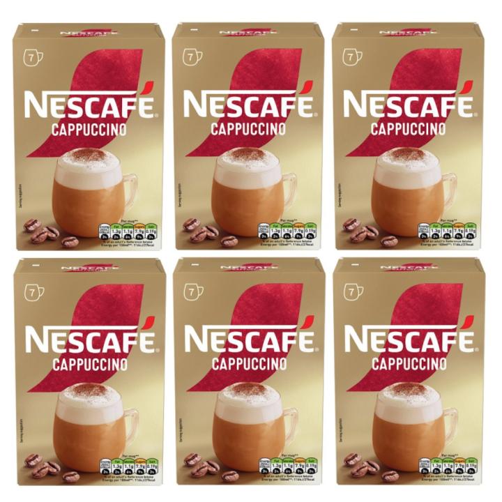 Nescafe Cappuccino - 7 sachets - imported