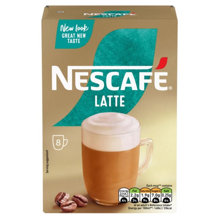 Nescafe Latte - 7 sachets - imported