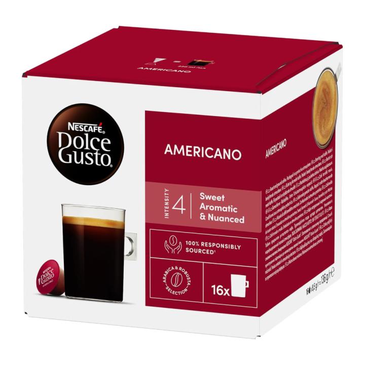 Nescafe Dolce Gusto Americano coffee capsules - imported