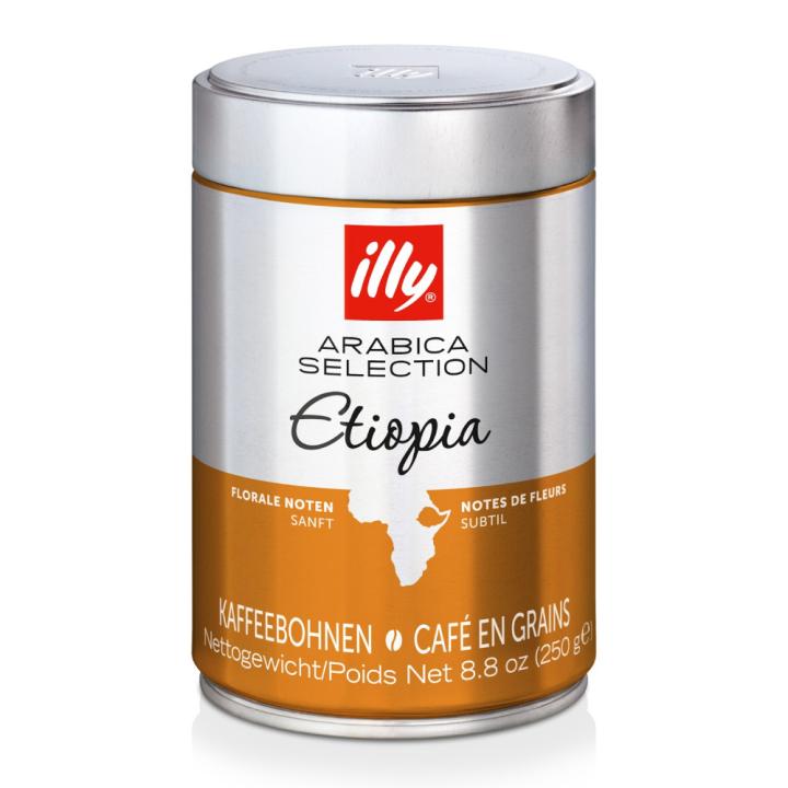 illy Selections Arabica - Ethiopian Coffee Beans - 250 g - Imported
