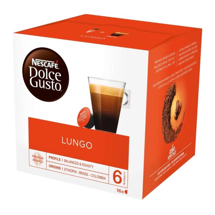 Nescafe Dolce Gusto Lungo coffee capsules - imported