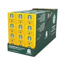 Starbucks Blonde Espresso Roast Coffee Capsules - Compatible with Nespresso Machines - 10 Capsules - Imported