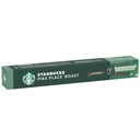 Starbucks Pike Place Coffee Capsules - Compatible with Nespresso Machines - 10 Capsules - Imported