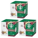 Starbucks Cappuccino Coffee Capsules - Compatible with Dolce Gusto Machines - 3 Packs - Imported