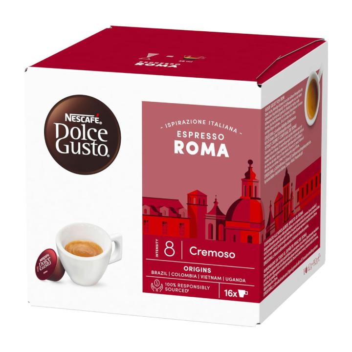 Nescafe Dolce Gusto Espresso Roma coffee capsules - imported
