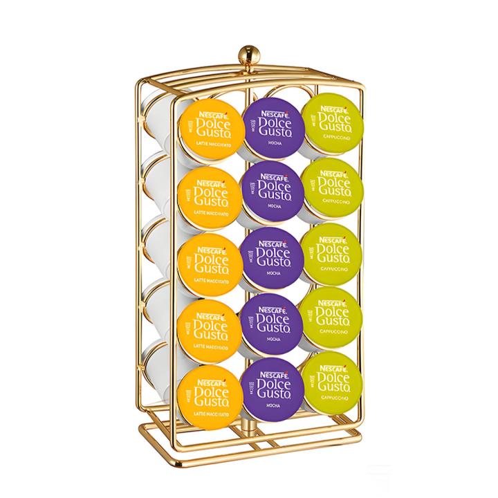 DLC 360 Degree Rotating Capsule Holder - 30 Dolce Gusto Capsules - DLC38724