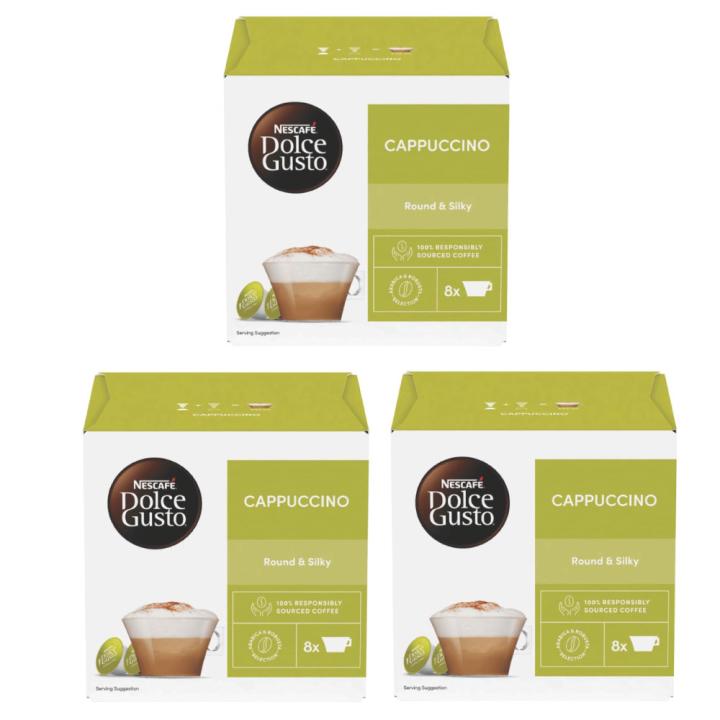 Nescafe Dolce Gusto Cappuccino coffee capsules - 3 packs - imported