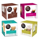 Nescafe Dolce Gusto Coffee Capsule Set Cappuccino, Flat White, Chococino and Espresso - Imported