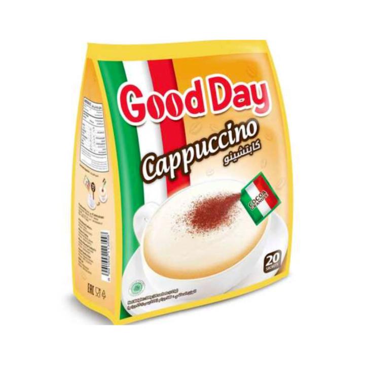 Good Day Cappuccino Coffee - 20 bags, 25 g