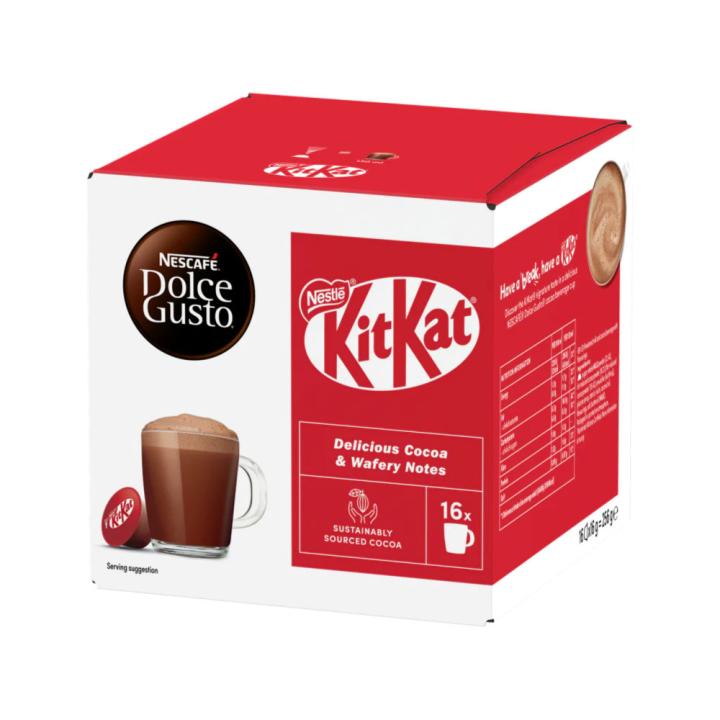 Nescafe Dolce Gusto Nestle Kit Kat coffee capsules - 16 capsules - imported