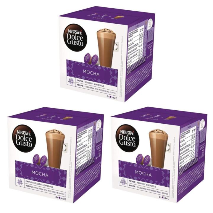 Nescafe Dolce Gusto Mocha coffee capsules - 3 packs - imported